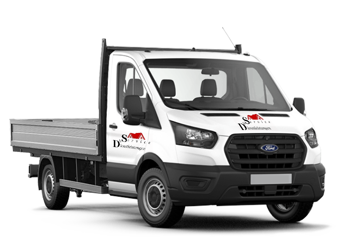 Formgehölze vor modernem Haus